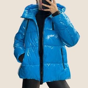 Sam Edelman Blue Puffer